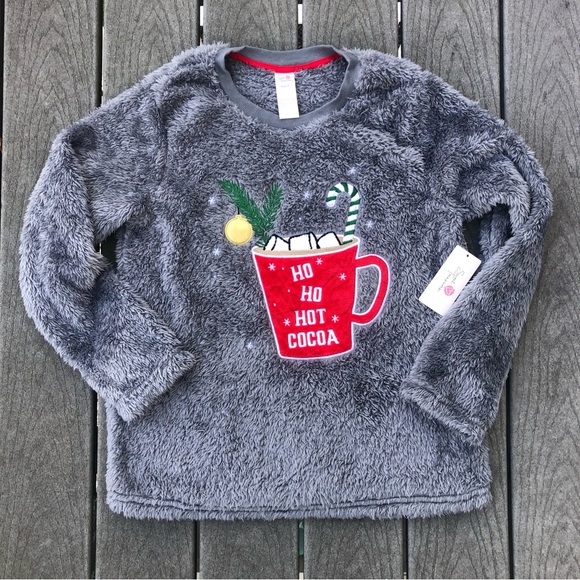 Women's Plush Cocoa 2-Piece Pajamas - Picture 3 of 10